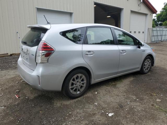 JTDZN3EU3FJ039237 - 2015 TOYOTA PRIUS V SILVER photo 3