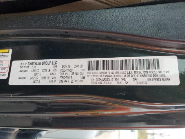 1C4HJWEG6CL111034 - 2012 JEEP WRANGLER SAHARA მწვანე ფოტო 13