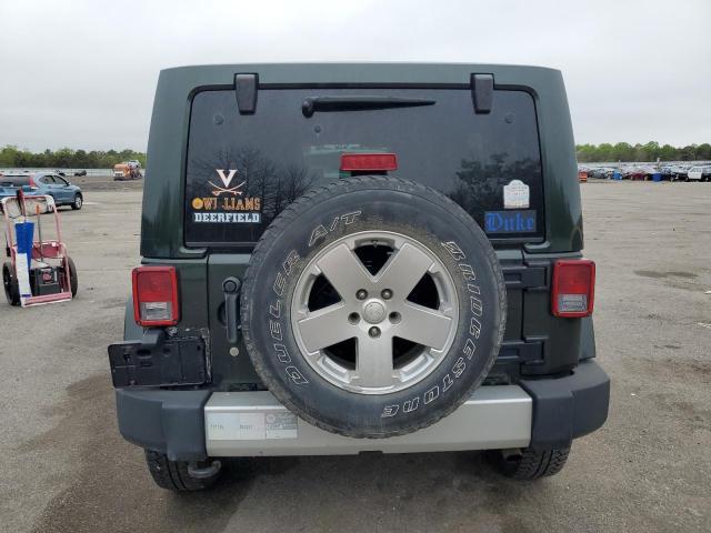 1C4HJWEG6CL111034 - 2012 JEEP WRANGLER SAHARA მწვანე ფოტო 6