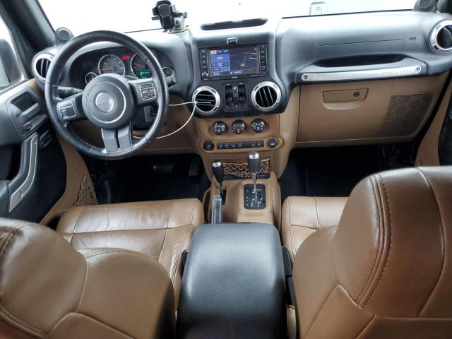 1C4HJWEG6CL111034 - 2012 JEEP WRANGLER SAHARA მწვანე ფოტო 8