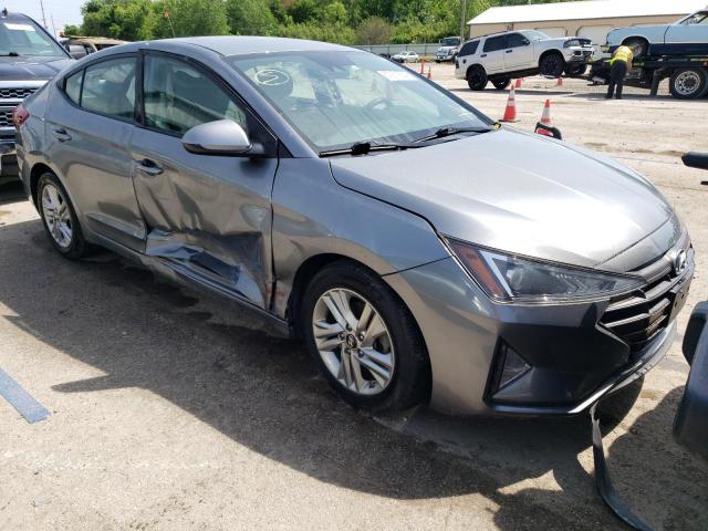 KMHD84LF1KU769163 - 2019 HYUNDAI ELANTRA SEL GRAY photo 4