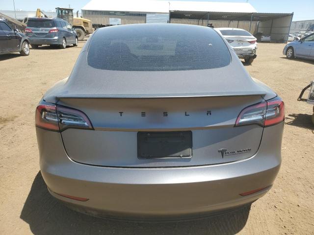 5YJ3E1EB2NF245552 - 2022 TESLA MODEL 3 GRAY photo 6