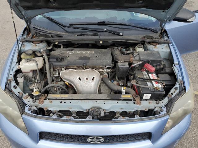 JTKDE167290284086 - 2009 TOYOTA SCION BLUE photo 11