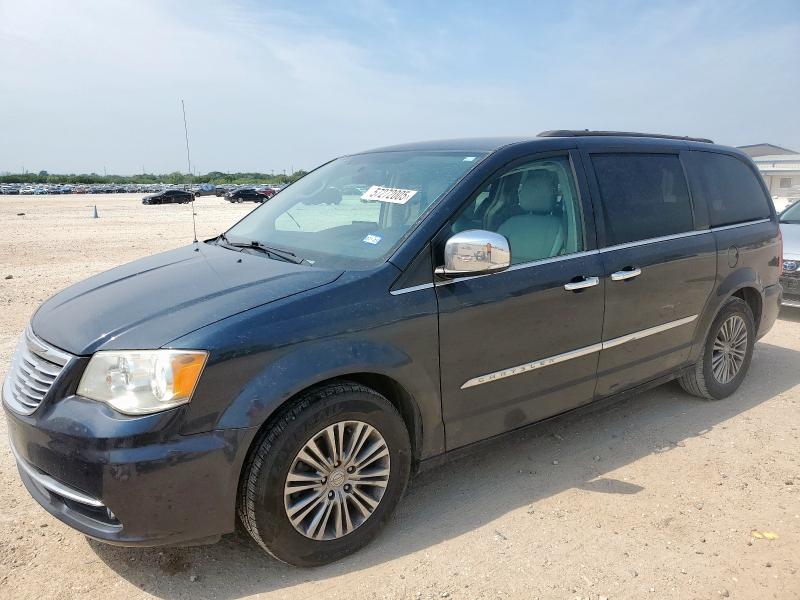 2C4RC1CG6ER280503 - 2014 CHRYSLER TOWN & COU TOURING L CHARCOAL photo 1