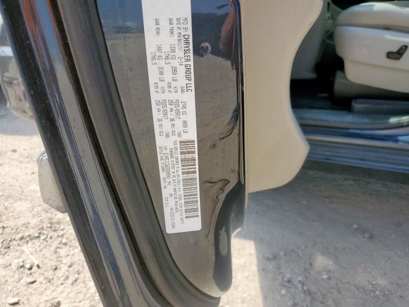 2C4RC1CG6ER280503 - 2014 CHRYSLER TOWN & COU TOURING L CHARCOAL photo 13