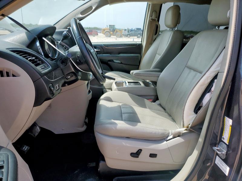 2C4RC1CG6ER280503 - 2014 CHRYSLER TOWN & COU TOURING L CHARCOAL photo 7