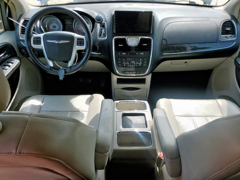 2C4RC1CG6ER280503 - 2014 CHRYSLER TOWN & COU TOURING L CHARCOAL photo 8