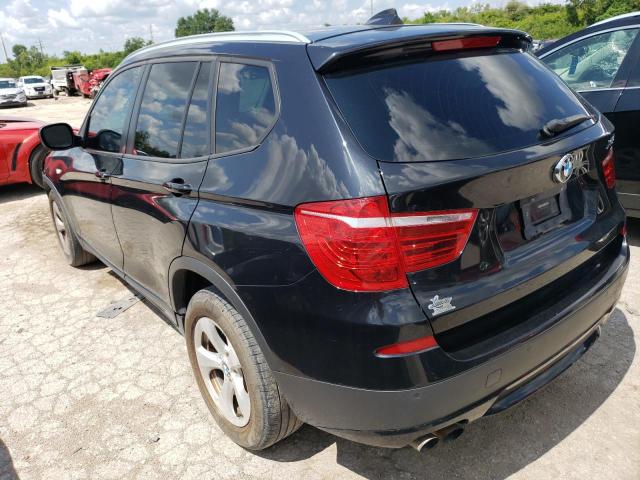 5UXWX5C50CL721530 - 2019 BMW X3 XDRIVE28I BLACK photo 2