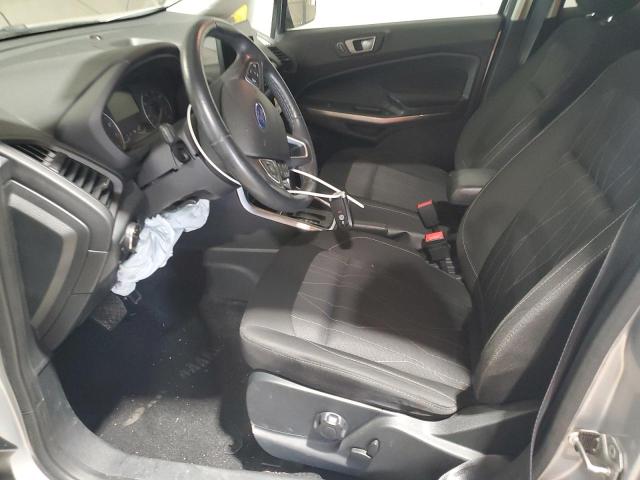 MAJ6S3GL3LC388632 - 2020 FORD ECOSPORT SE ვერცხლისფერი ფოტო 7