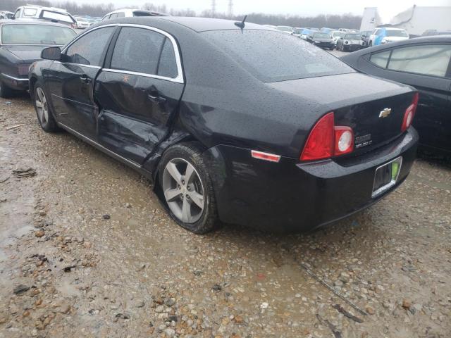 1G1ZC5E15BF272260 - 2011 CHEVROLET MALIBU 1LT 黑色 照片 3