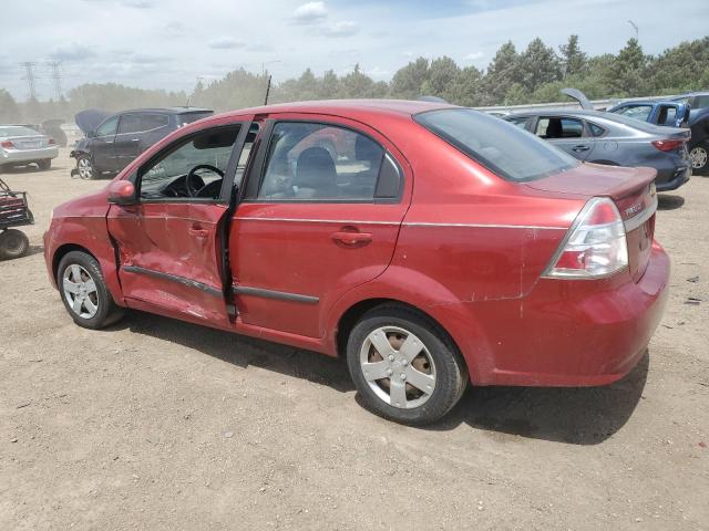 KL1TD5DE6AB082334 - 2010 CHEVROLET AVEO LS 红色 照片 2