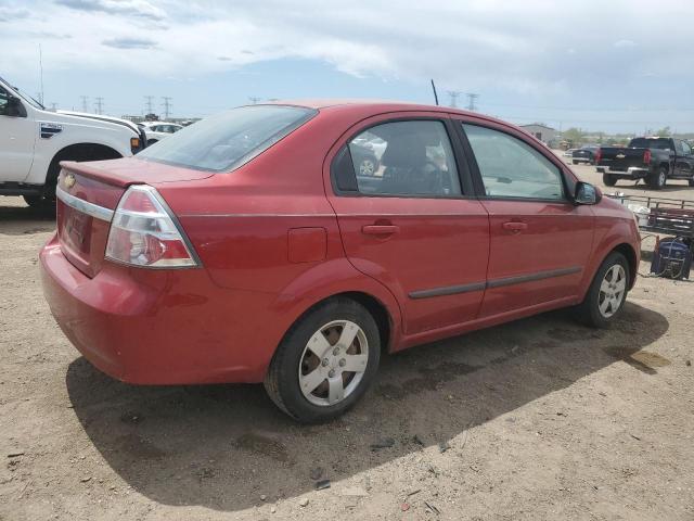 KL1TD5DE6AB082334 - 2010 CHEVROLET AVEO LS 红色 照片 3