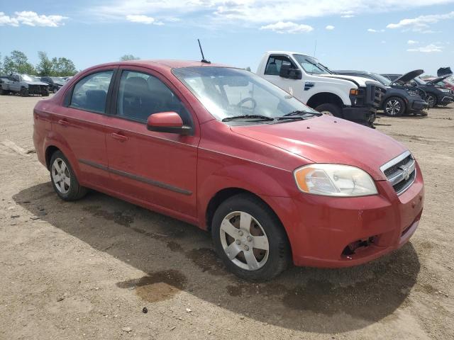 KL1TD5DE6AB082334 - 2010 CHEVROLET AVEO LS 红色 照片 4