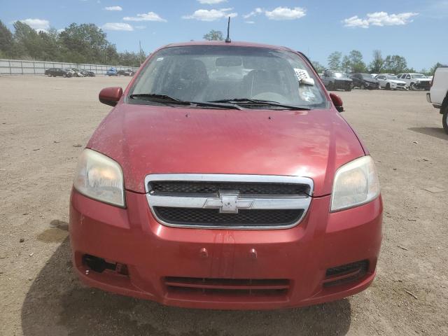 KL1TD5DE6AB082334 - 2010 CHEVROLET AVEO LS 红色 照片 5