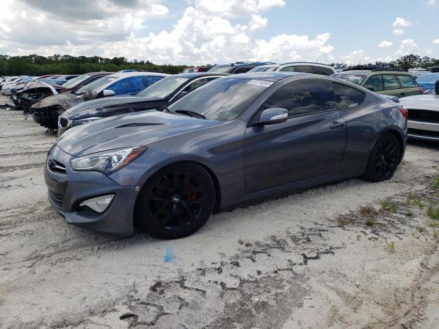 KMHHU6KJ0FU122256 - 2015 HYUNDAI GENESIS CO 3.8L GRAY photo 1