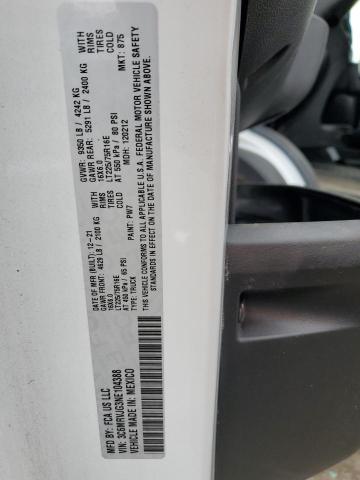 3C6MRVJG3NE104388 - 2022 RAM PROMASTER 3500 HIGH თეთრი ფოტო 13