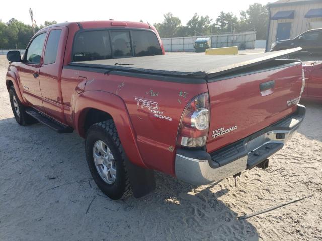 5TETU62N09Z662610 - 2009 TOYOTA TACOMA PRERUNNER ACCESS CAB RED photo 2