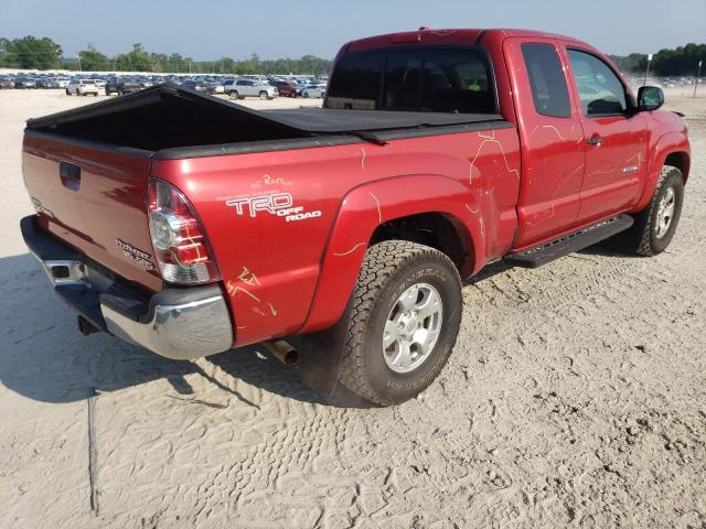 5TETU62N09Z662610 - 2009 TOYOTA TACOMA PRERUNNER ACCESS CAB RED photo 3