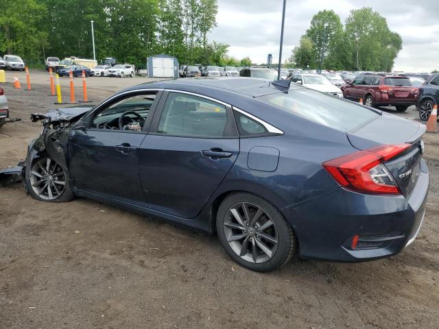 19XFC1F72KE203915 - 2019 HONDA CIVIC EXL BLUE photo 2