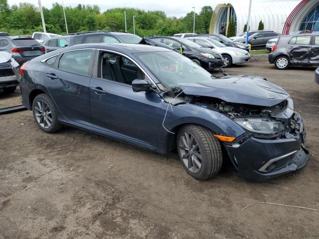 19XFC1F72KE203915 - 2019 HONDA CIVIC EXL BLUE photo 4