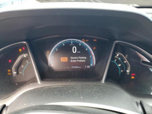 19XFC1F72KE203915 - 2019 HONDA CIVIC EXL BLUE photo 9