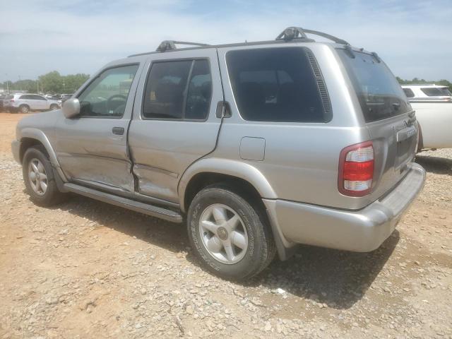 JN8AR07S9YW406227 - 2000 NISSAN PATHFINDER LE SILVER photo 2