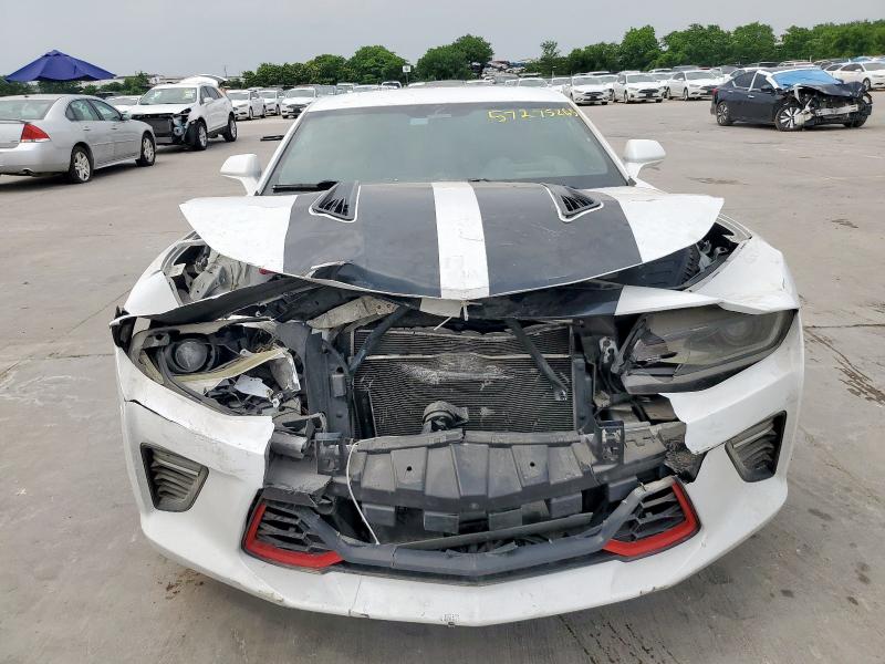 1G1FH1R77J0126746 - 2018 CHEVROLET CAMARO SS WHITE photo 5