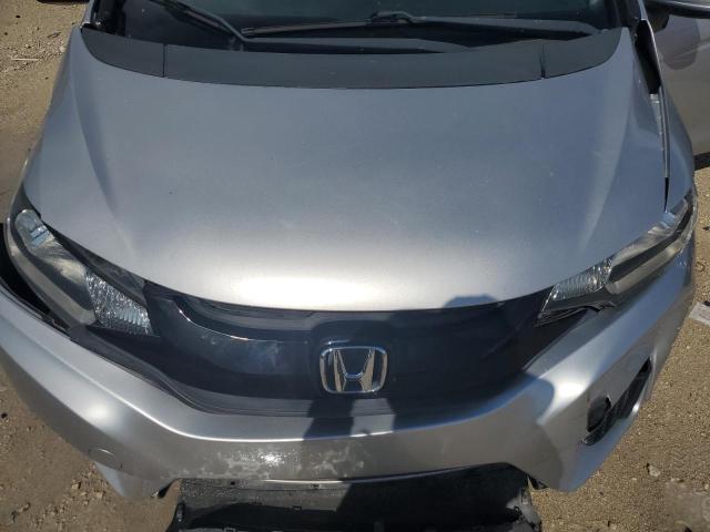 3HGGK5H50FM748373 - 2015 HONDA FIT LX SILVER photo 11