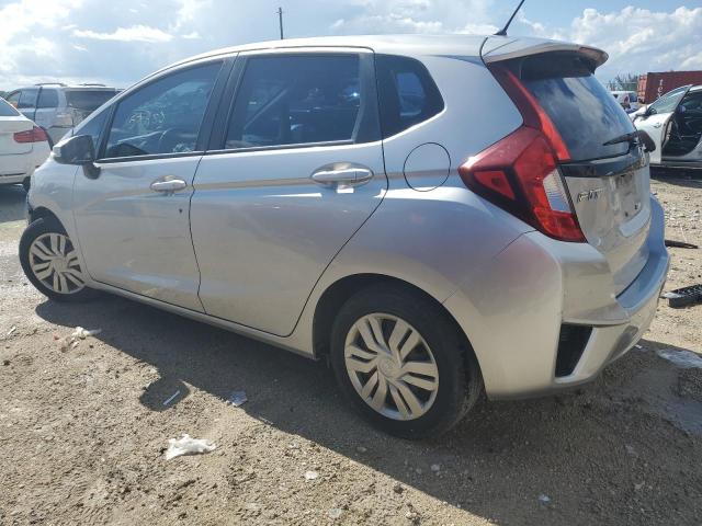 3HGGK5H50FM748373 - 2015 HONDA FIT LX SILVER photo 2