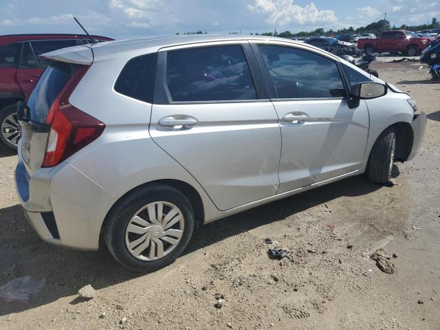 3HGGK5H50FM748373 - 2015 HONDA FIT LX SILVER photo 3