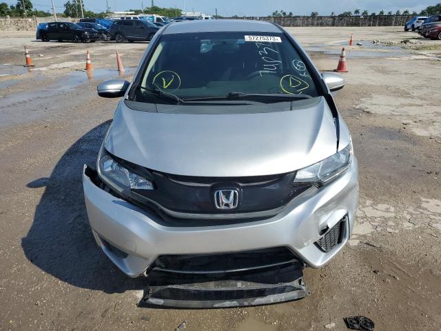 3HGGK5H50FM748373 - 2015 HONDA FIT LX SILVER photo 5