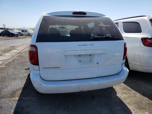 1D4GP25B15B207401 - 2005 DODGE CARAVAN SE WHITE photo 6