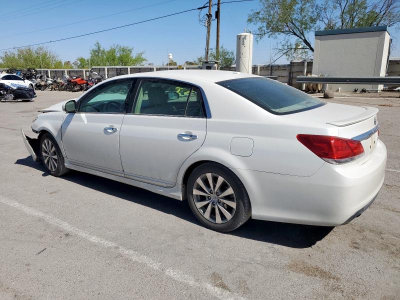 4T1BK3DB6CU456092 - 2012 TOYOTA AVALON BASE WHITE photo 2
