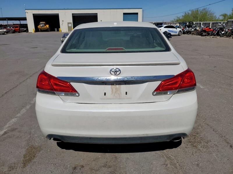 4T1BK3DB6CU456092 - 2012 TOYOTA AVALON BASE WHITE photo 6