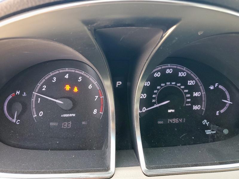 4T1BK3DB6CU456092 - 2012 TOYOTA AVALON BASE WHITE photo 9