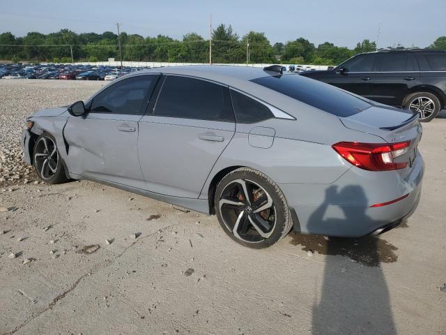 1HGCV1F34MA010649 - 2021 HONDA ACCORD SPORT GRAY photo 2