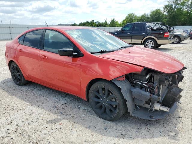 1C3CDFFA2GD816414 - 2016 DODGE DART SXT SPORT RED photo 4