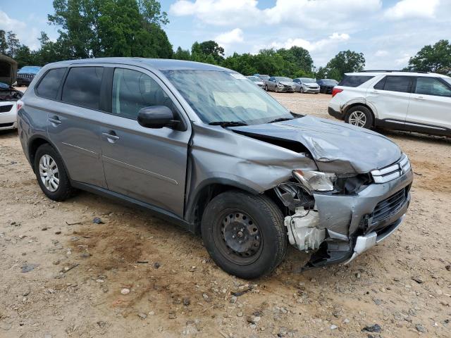 JA4AD2A36FZ013198 - 2015 MITSUBISHI OUTLANDER ES SILVER photo 4