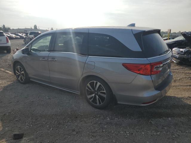 5FNRL6H97KB025857 - 2019 HONDA ODYSSEY ELITE SILVER photo 2