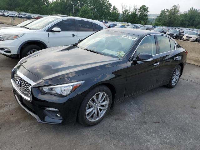 JN1EV7AR3MM750720 - 2021 INFINITI Q50 PURE BLACK photo 1