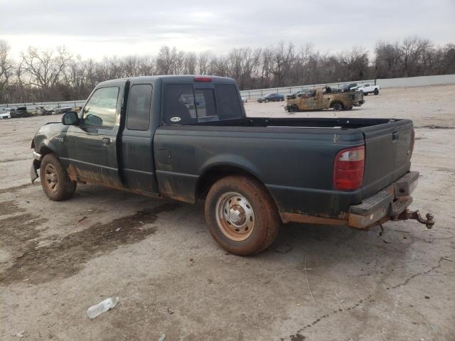 1FTYR44E84PA01917 - 2004 FORD RANGER SUPER CAB GREEN photo 3