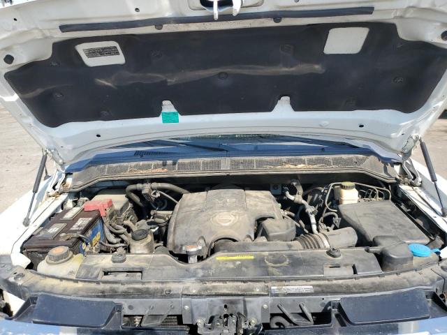 1N6BA0ED4FN505744 - 2015 NISSAN TITAN S WHITE photo 11