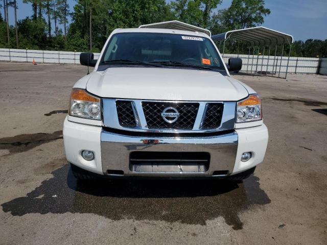 1N6BA0ED4FN505744 - 2015 NISSAN TITAN S WHITE photo 5