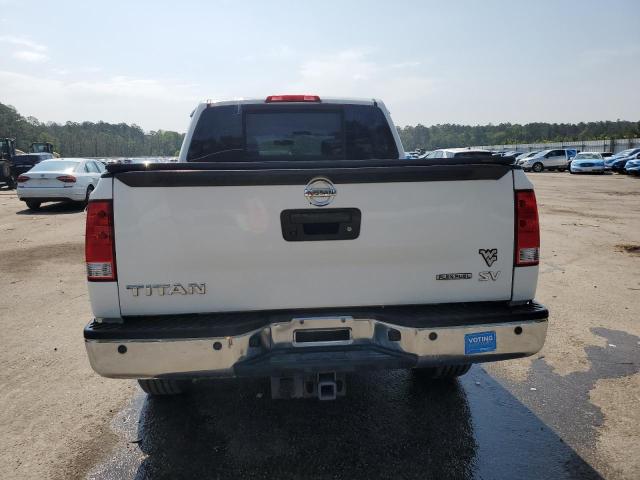 1N6BA0ED4FN505744 - 2015 NISSAN TITAN S WHITE photo 6