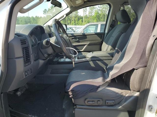 1N6BA0ED4FN505744 - 2015 NISSAN TITAN S WHITE photo 7