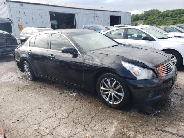 JNKBV61F08M251264 - 2008 INFINITI G35 BLACK photo 4