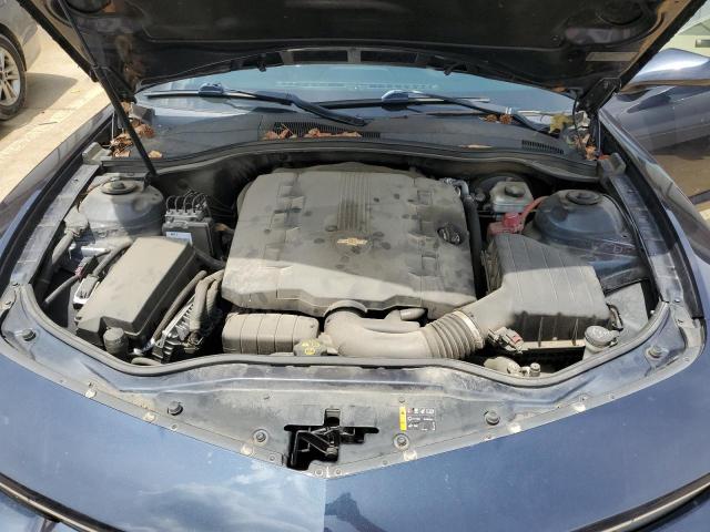 2G1FB1E38E9226340 - 2014 CHEVROLET CAMARO LT BLUE photo 11