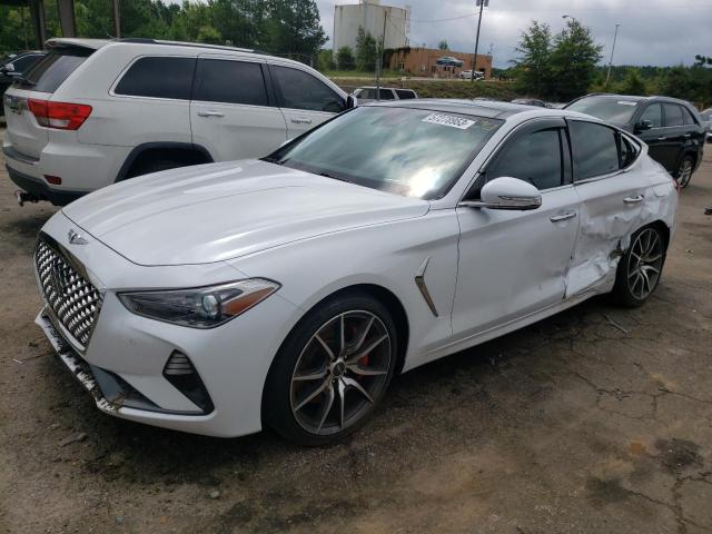 KMTG34LE3KU019305 - 2019 GENESIS G70 PRESTIGE WHITE photo 1