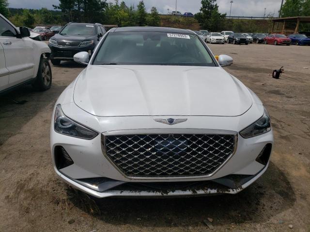 KMTG34LE3KU019305 - 2019 GENESIS G70 PRESTIGE WHITE photo 5