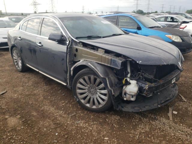 1LNHL9DK9EG602139 - 2014 LINCOLN MKS BLUE photo 4